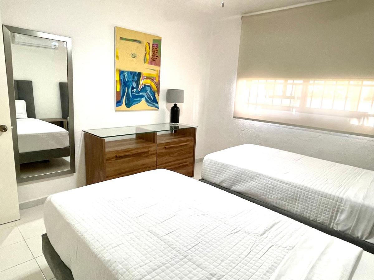 D1 Prime Location 3 Bedroom Ground Floor Spacious Apartment Cancún Eksteriør billede